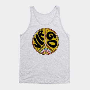 Virgo Peace Sign Tank Top